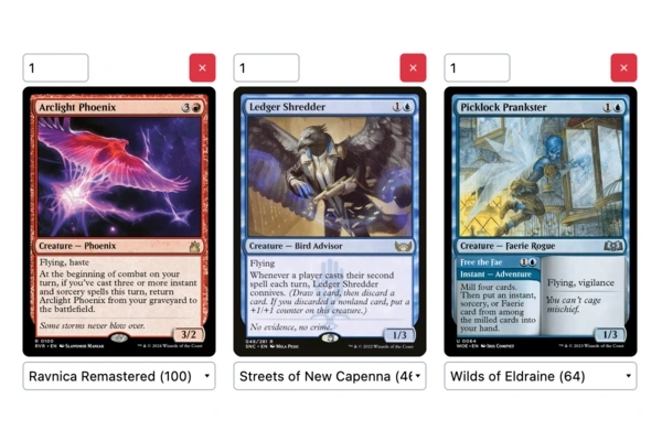 Project image for MTG Proxy Maker